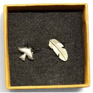 Free People Bird & Feather Studs